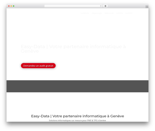 Divi mobile WordPress plugin - easy-data.ch