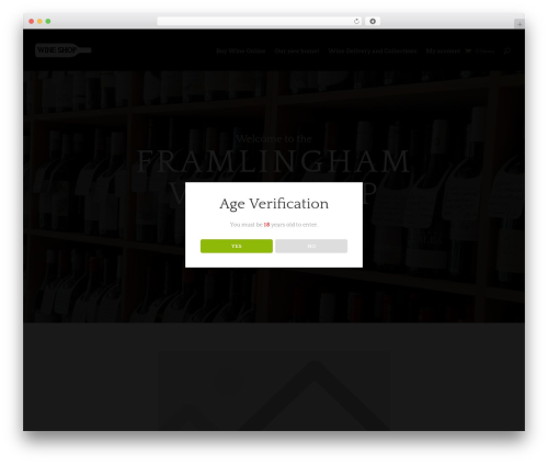 Age Verification (dispensary-age-verification) free WordPress plugin - theframwineshop.com