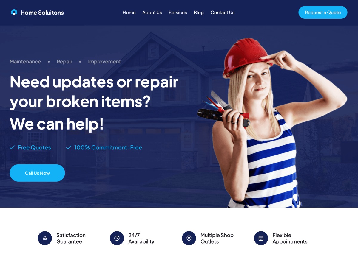 Fota Home Solutions WordPress theme for business Fota Home Solutions WordPress theme for business