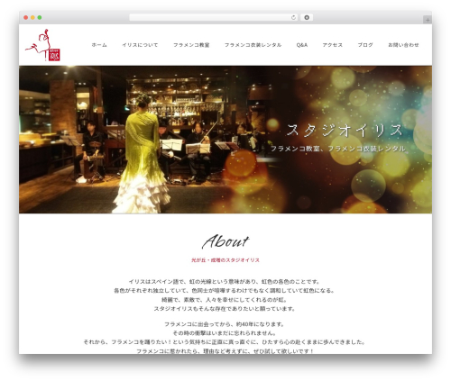 kid WordPress theme - kazumiiris.com