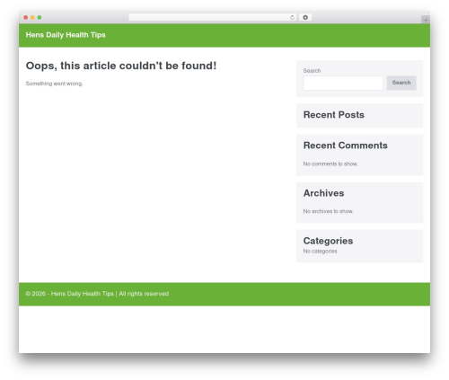 Wp ultimo WordPress plugin - healthhabitstoday.com