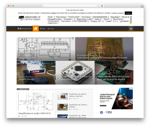 Taqyeem WordPress plugin - electrodb.ro