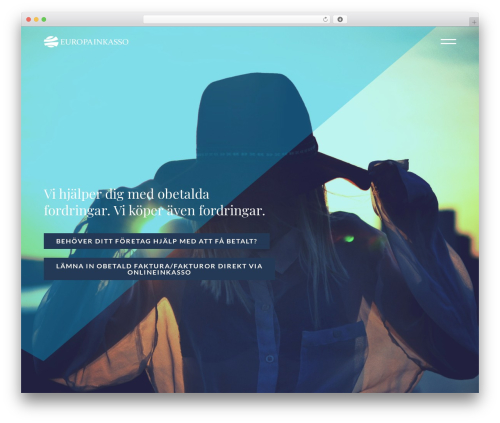 The Sceleton theme WordPress page theme - europainkasso.se