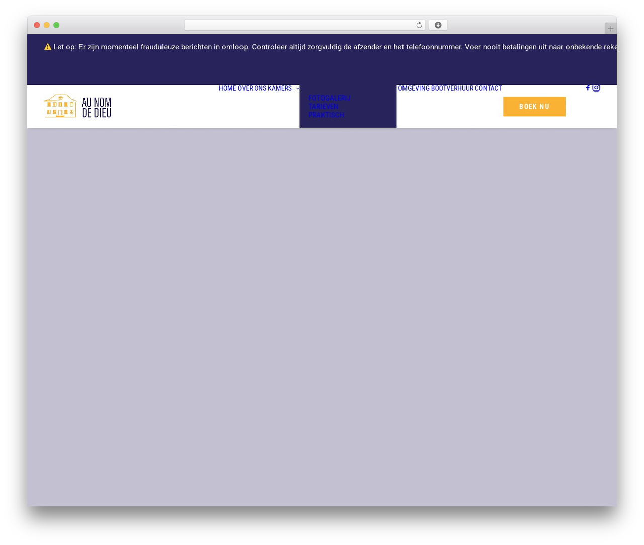 Uncode WordPress theme - www.aunomdedieu.be