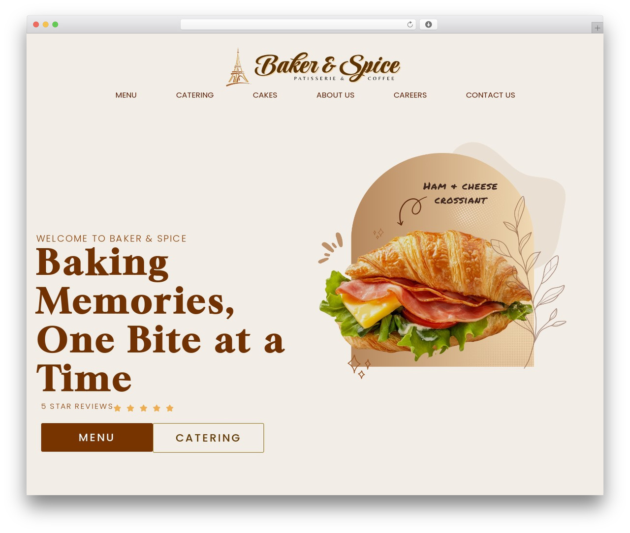 WordPress theme Hello Elementor - bakerandspicecalgary.com