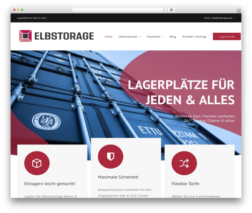 WordPress theme Uncode - elbstorage.com