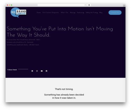Enthor WordPress theme - hershrephun.com