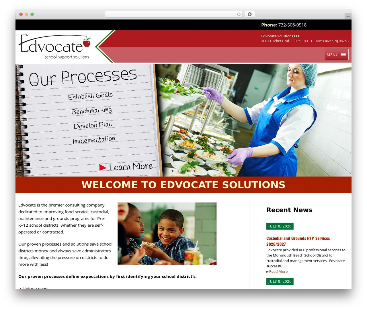 Flex Responsive theme WordPress - edvocate.org