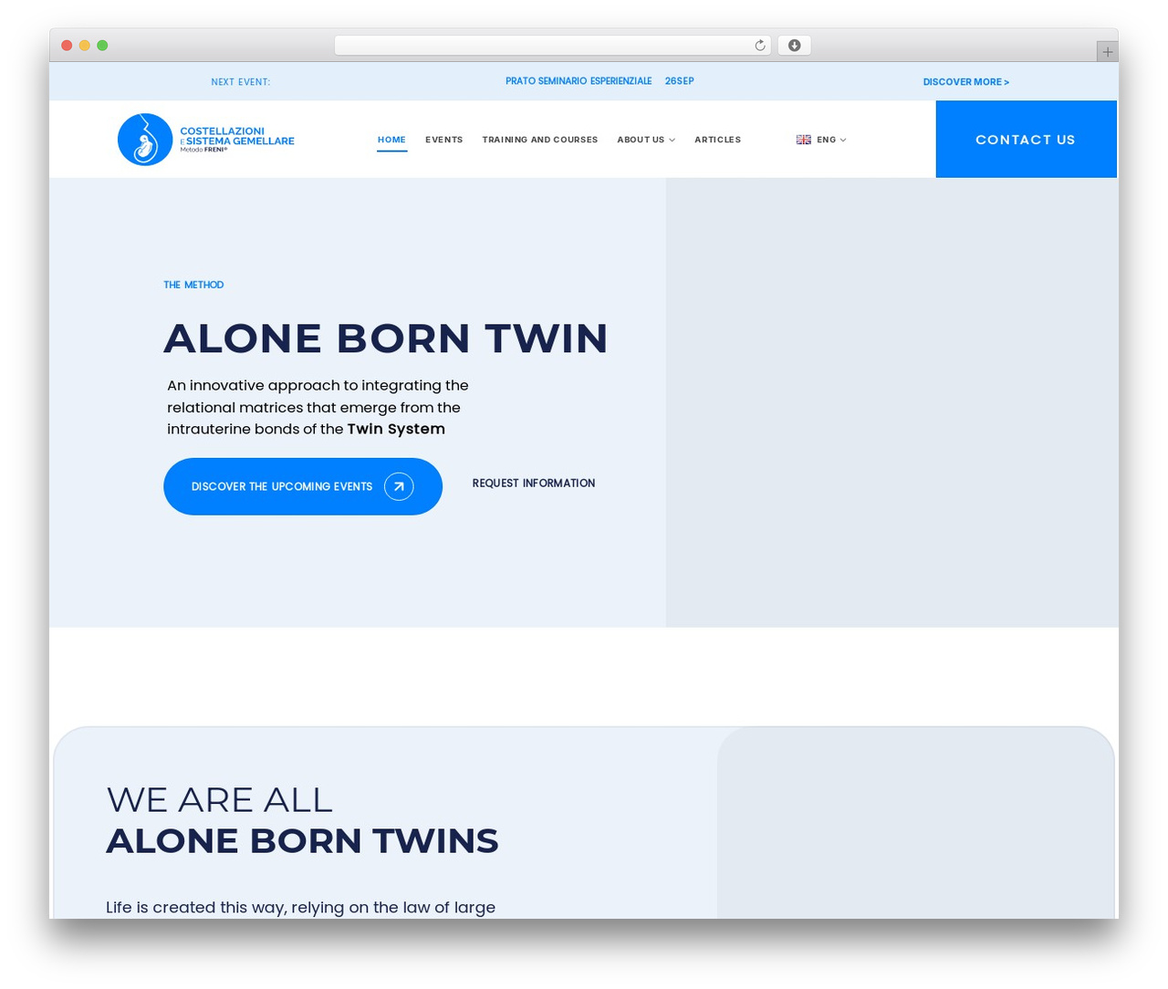 GNS WordPress theme - gemellonatosolo.com