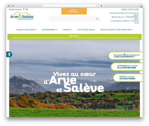 Mapsvg WordPress plugin - arve-saleve.fr