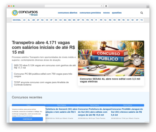 Theme WordPress CB - concursosnobrasil.com
