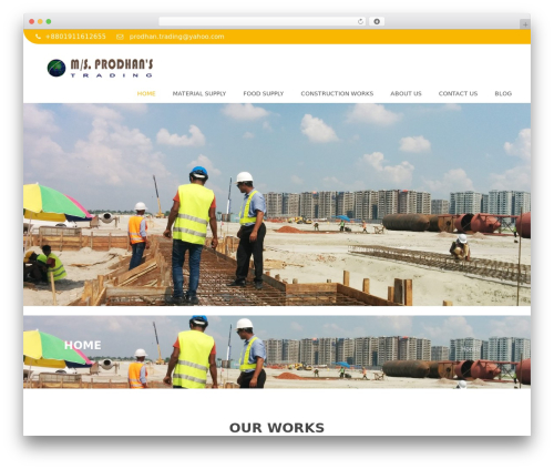 WordPress theme Ample Construction - prodhantrading.com WordPress theme Ample Construction - prodhantrading.com