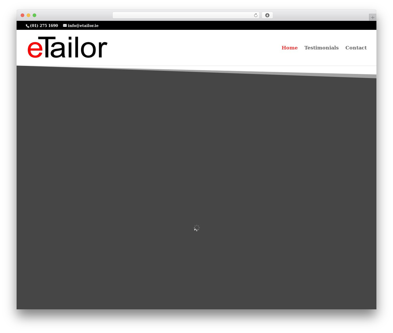 WordPress theme Divi - etailor.ie WordPress theme Divi - etailor.ie