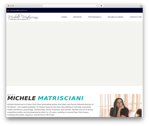 WordPress theme Michele - michelem.net