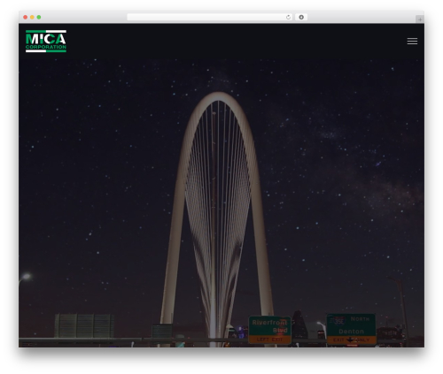 Constructify theme WordPress - micacorporation.com