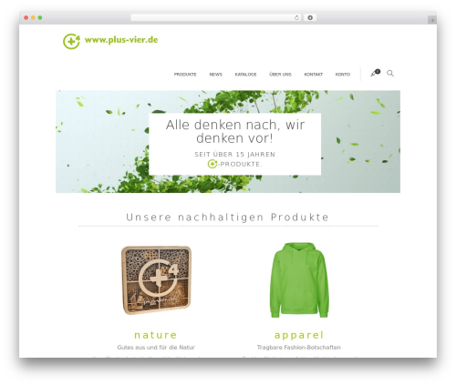Malmo WordPress theme - plus-vier.de