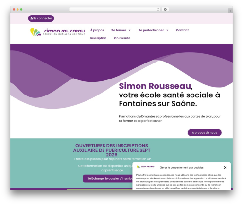 WordPress theme Hello Elementor - simonrousseau.fr