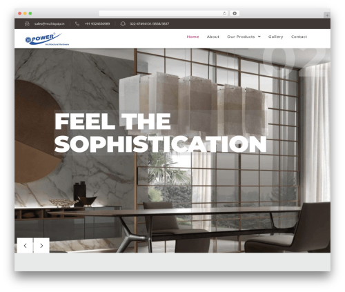 Codesk themer WordPress plugin - multiquip.in