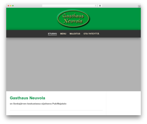 Customify WordPress theme - gasthausneuvola.fi