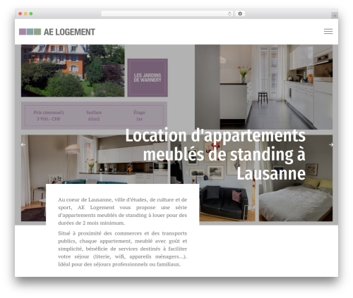 Ergopix WordPress plugin - ae-logement.ch
