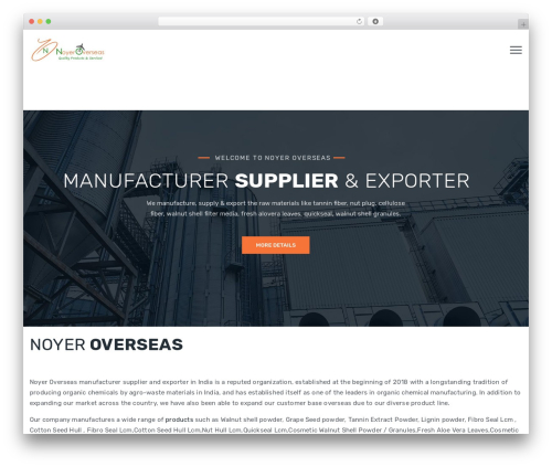 Fablio theme WordPress - noyeroverseas.com
