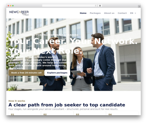 Ai chatbot WordPress plugin - newcareer.ch