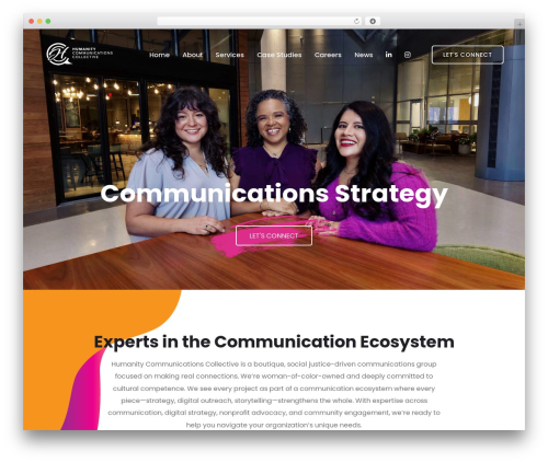 Trydo theme WordPress - humanitycom.com