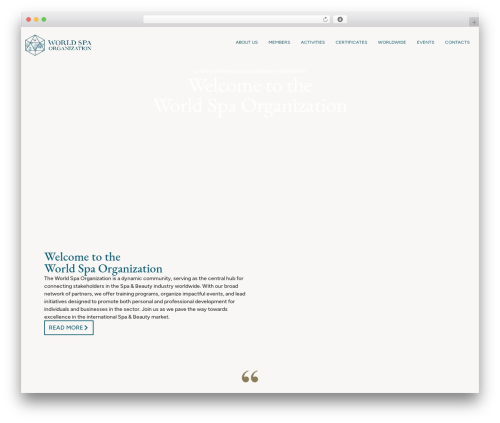 Mapsvg WordPress plugin - worldspaorganization.com