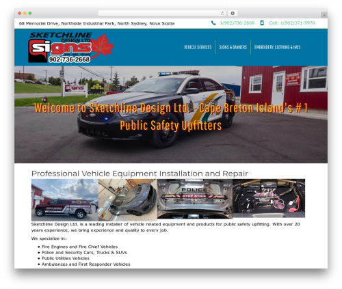 Beaver Builder Theme WordPress theme - sketchlinesigns.com