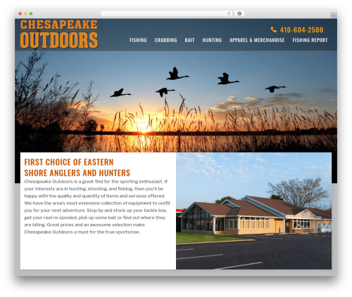Beaver Builder Theme WordPress theme - chesapeakeoutdoors.com