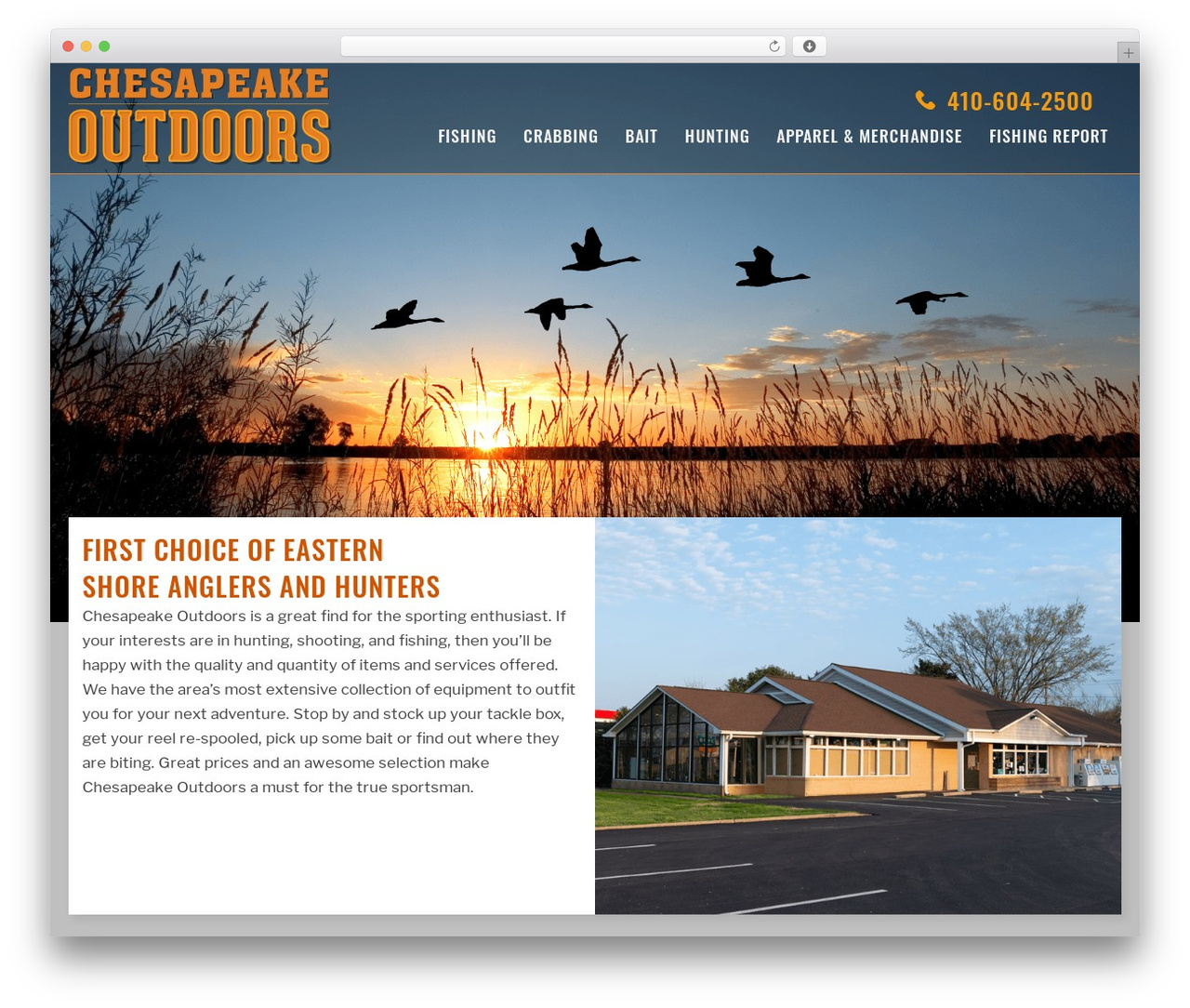 Chesapeake WordPress theme - chesapeakeoutdoors.com Chesapeake WordPress theme - chesapeakeoutdoors.com