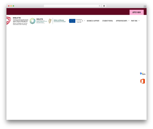 Eduvision WordPress theme - mayocollege.ie