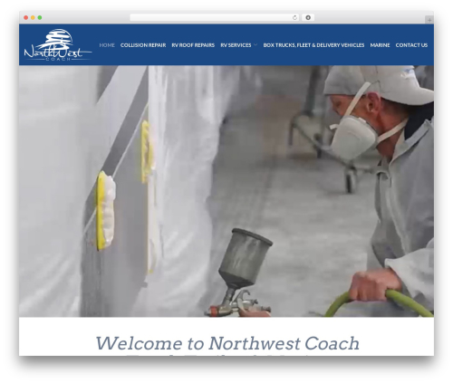 Reach Local WordPress theme for business - northwestcoachrv.com