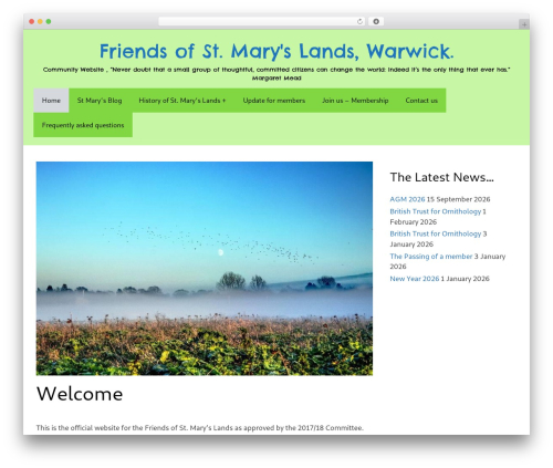 Start WordPress theme - friendsofstmaryslands.com Start WordPress theme - friendsofstmaryslands.com
