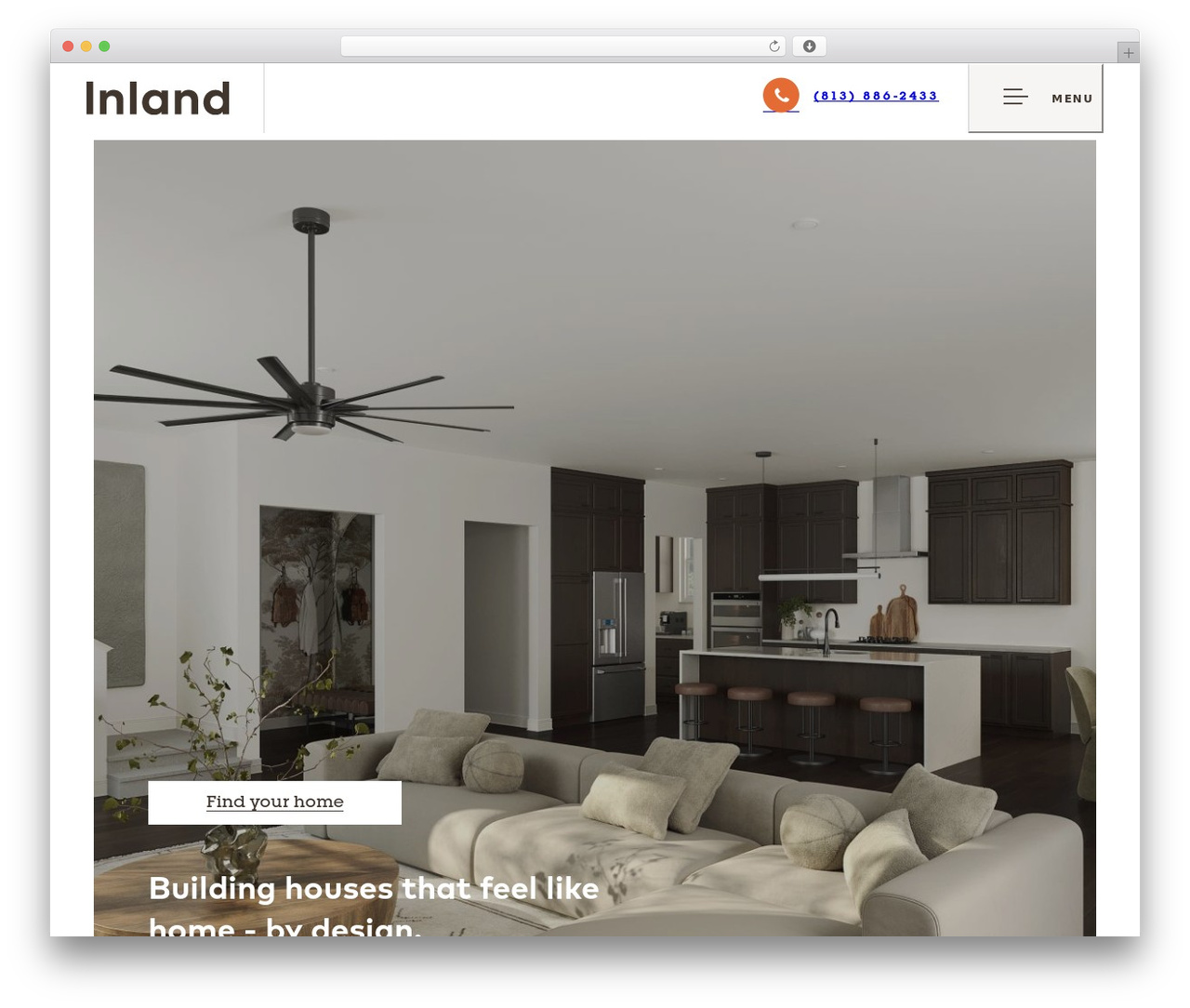 Basic project best WordPress theme - inlandhomes.com