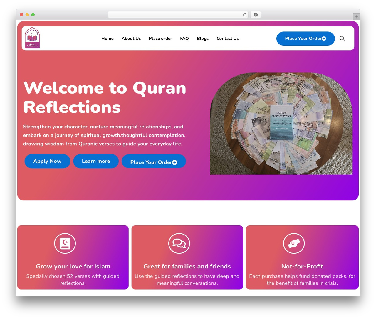 Hello Elementor WordPress theme design - quranreflections.org Hello Elementor WordPress theme design - quranreflections.org