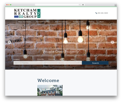 IXACT Framework WordPress website theme - ketchamrealty.com