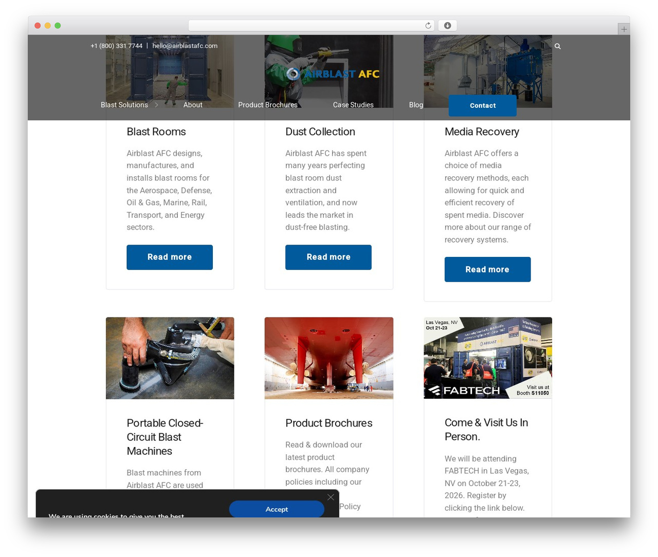 LeadEngine WordPress theme - airblastafc.com
