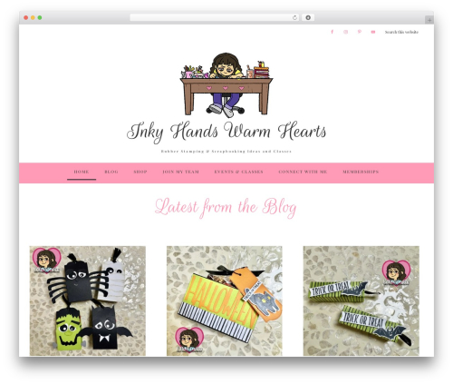 Refined Theme WordPress theme - inkyhandswarmhearts.com