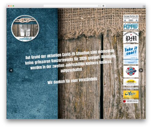Toolset Starter WordPress website theme - werftclub.ch