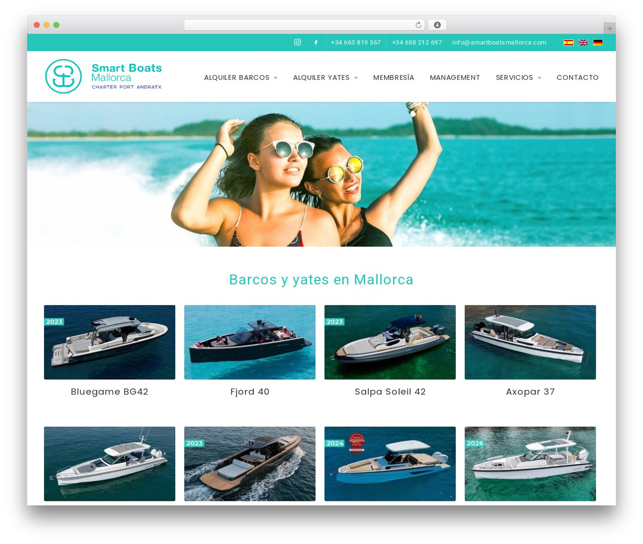 Uncode WordPress website theme - smartboatsmallorca.com Uncode WordPress website theme - smartboatsmallorca.com