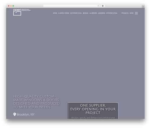 WordPress theme TTFWP - openawd.com