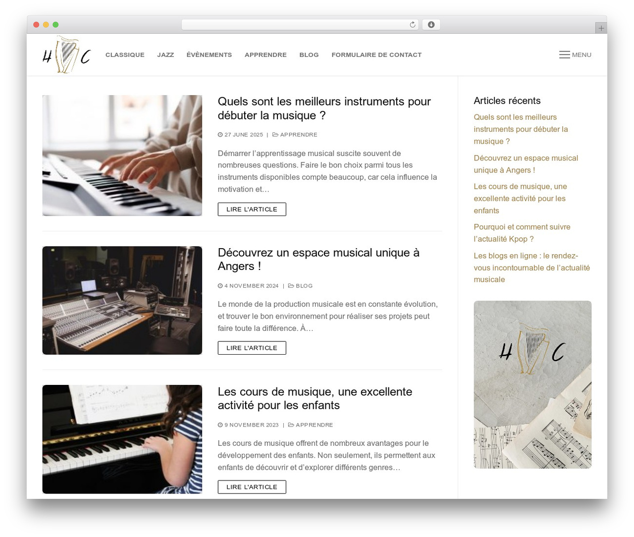 WordPress theme Customify - harpe-celtique.com WordPress theme Customify - harpe-celtique.com