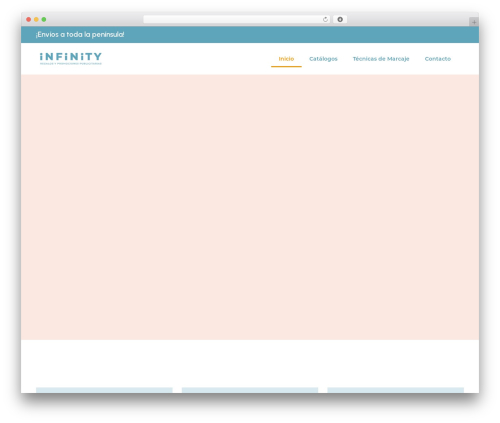 Emerce WordPress theme - infinityregalos.es