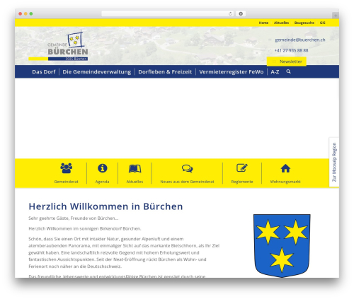 Real estate manager pro WordPress plugin - buerchen.ch