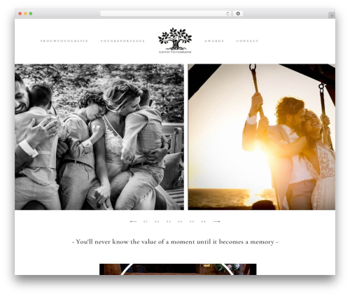 Flo flex builder WordPress plugin - cathyfotografie.nl