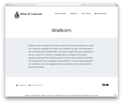 Meteor WordPress theme - atelierdetoekomst.nl
