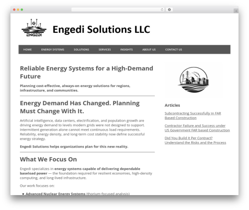 Minimize WordPress theme - engedi.biz
