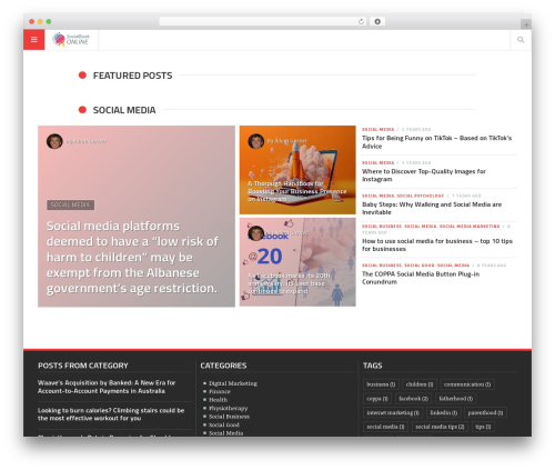Theme WordPress StuffPost - socialbookonline.com