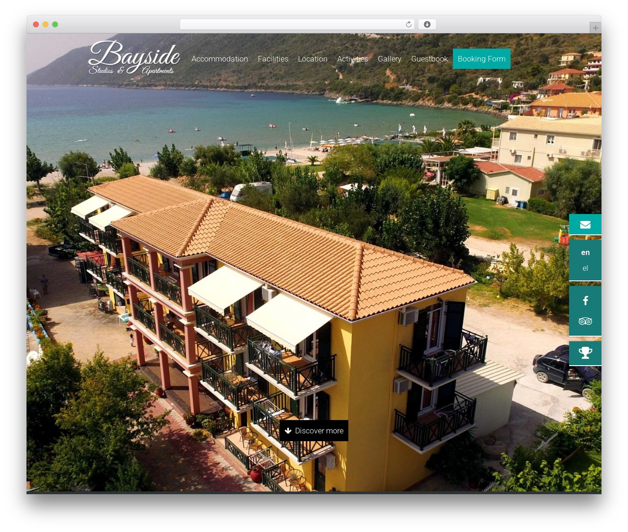 WordPress theme Codibee Theme - bayside.gr